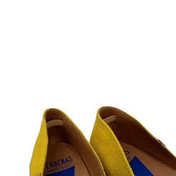 Scarpe di Maremma Espadrillas Artigianali In Camoscio Verbenas Gialle*Donna Scarpe Sportive