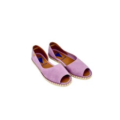 Scarpe di Maremma Espadrillas Artigianali In Camoscio Verbenas Glicine*Donna Scarpe Sportive
