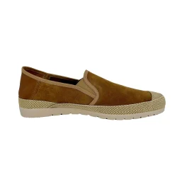 Scarpe di Maremma Espadrillas Artigianali In Camoscio E Pelle Verbenas Cuoio*Uomo Mocassini