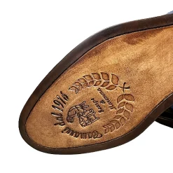 Scarpe di Maremma Francesina Fatta A Mano Spazzolata Luxury Collection*Uomo Stringate