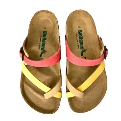 Scarpe di Maremma Infradito In Pelle Bionatura Mod.Multi New*Donna Sandali & Ciabatte