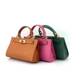 Scarpe di Maremma Kate Minibag Pelle Saffiano*Donna Borse Rigide