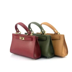 Scarpe di Maremma Kate Minibag Pelle Saffiano*Donna Borse Rigide