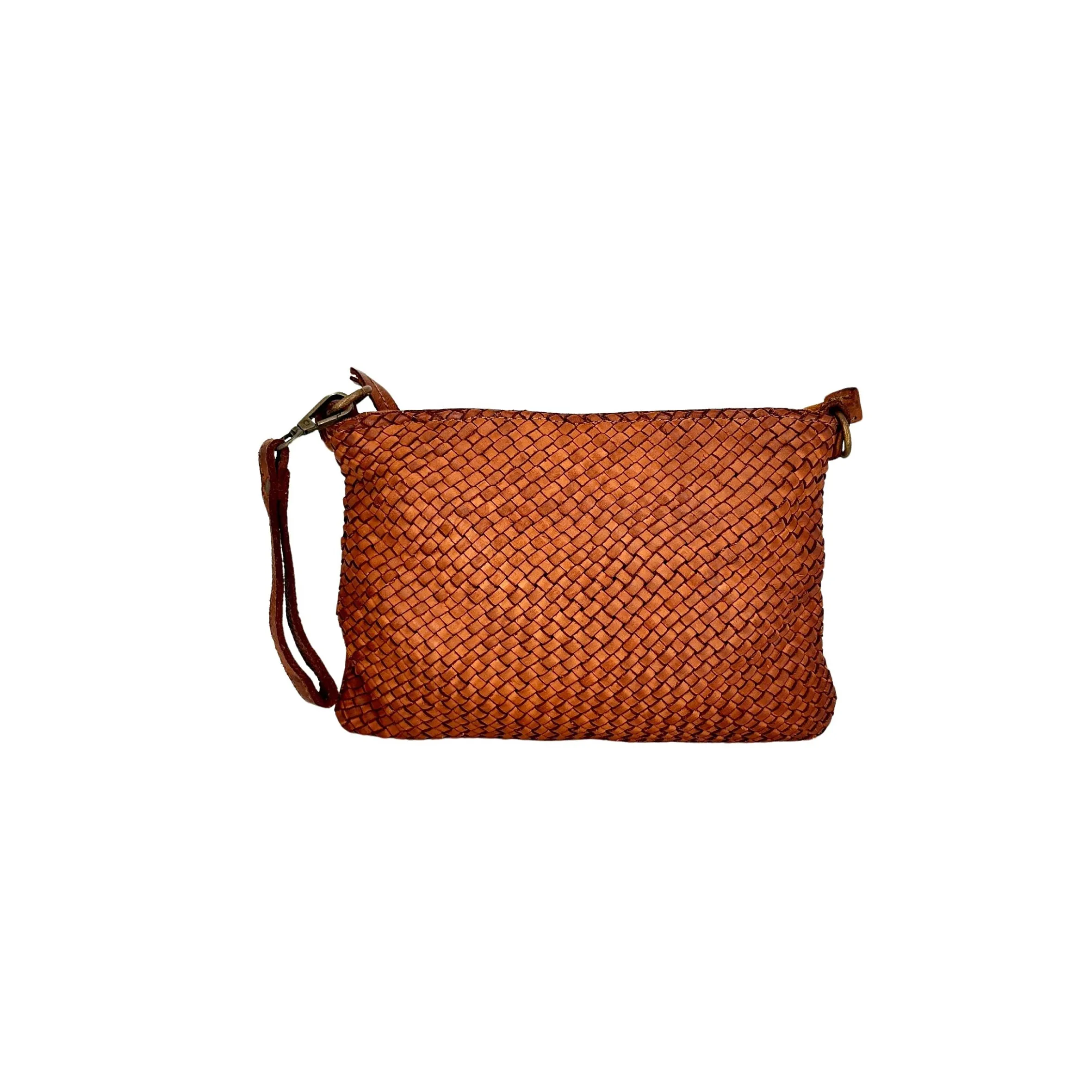 Scarpe di Maremma Marta Pochette Intrecciata Con Cinturino E Tracolla*Donna Borse Morbide