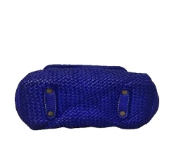 Scarpe di Maremma Mini Bag Artigianale A Tracolla In Pelle Intrecciata*Donna Borse Morbide