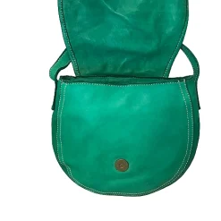 Scarpe di Maremma Mini Bag Artigianale In Pelle Intrecciata E Borchiette*Donna Borse Morbide