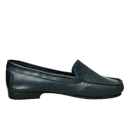 Scarpe di Maremma Mocassino Artigianale Blu Notte*Donna Mocassini