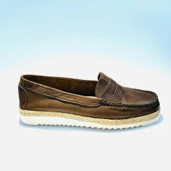 Scarpe di Maremma Mocassino Artigianale Estivo Sigaro*Donna Mocassini