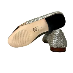 Scarpe di Maremma Mocassino Artigianale In Pelle Intrecciata*Donna Mocassini