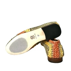 Scarpe di Maremma Mocassino Artigianale In Pelle Intrecciata*Donna Mocassini