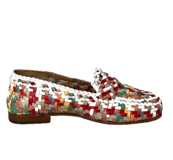 Scarpe di Maremma Mocassino Artigianale In Pelle Intrecciata*Donna Mocassini