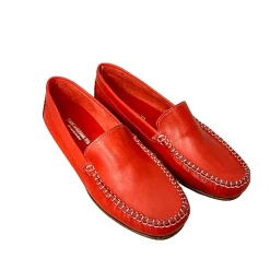 Scarpe di Maremma Mocassino Artigianale Sfoderato Rosso*Donna Mocassini