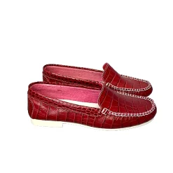Scarpe di Maremma Mocassino Cocco Rosso*Donna Mocassini