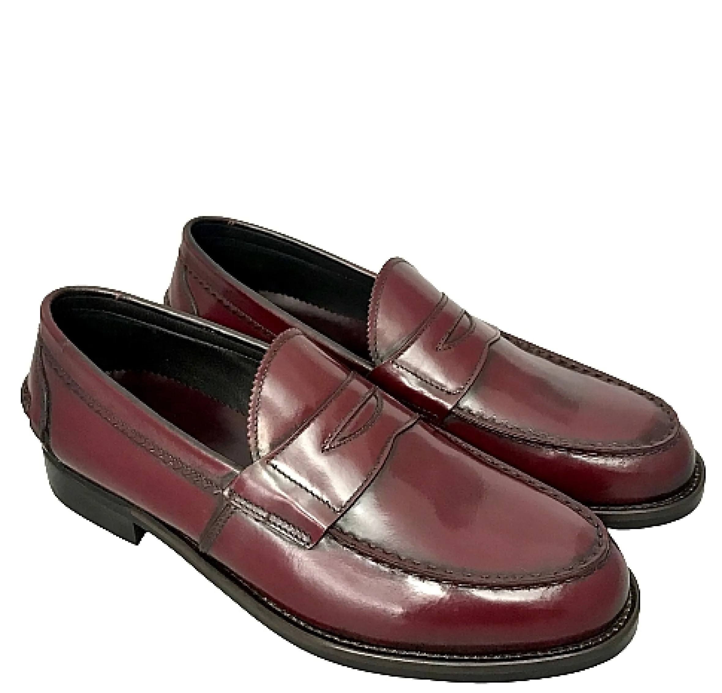 Scarpe di Maremma Mocassino Cognac Mod. College Luxury*Uomo Mocassini