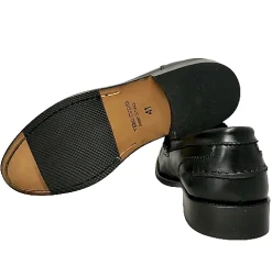 Scarpe di Maremma Mocassino College Nero Cucito Blake*Uomo Mocassini