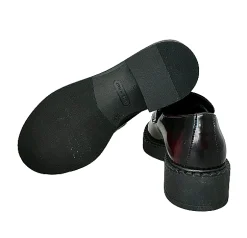 Scarpe di Maremma Mocassino In Pelle Abrasivata Bordeaux*Donna Mocassini