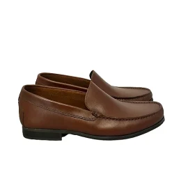 Scarpe di Maremma Mocassino In Pelle Marrone Soldini*Uomo Mocassini