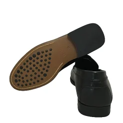 Scarpe di Maremma Mocassino In Pelle Nero Soldini*Uomo Mocassini