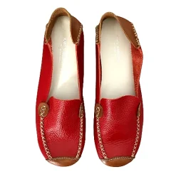 Scarpe di Maremma Mocassino In Pelle Rossa*Donna Mocassini