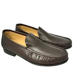 Scarpe di Maremma Mocassino Marrone Cucito Blake*Uomo Mocassini