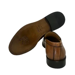 Scarpe di Maremma Mocassino Mod. College Cuoio*Uomo Mocassini