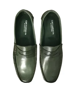 Scarpe di Maremma Mocassino Mod. College Estivo Verde*Uomo Mocassini