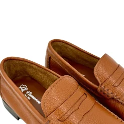 Scarpe di Maremma Mocassino Mod. College Sfoderato Cuoio*Uomo Mocassini