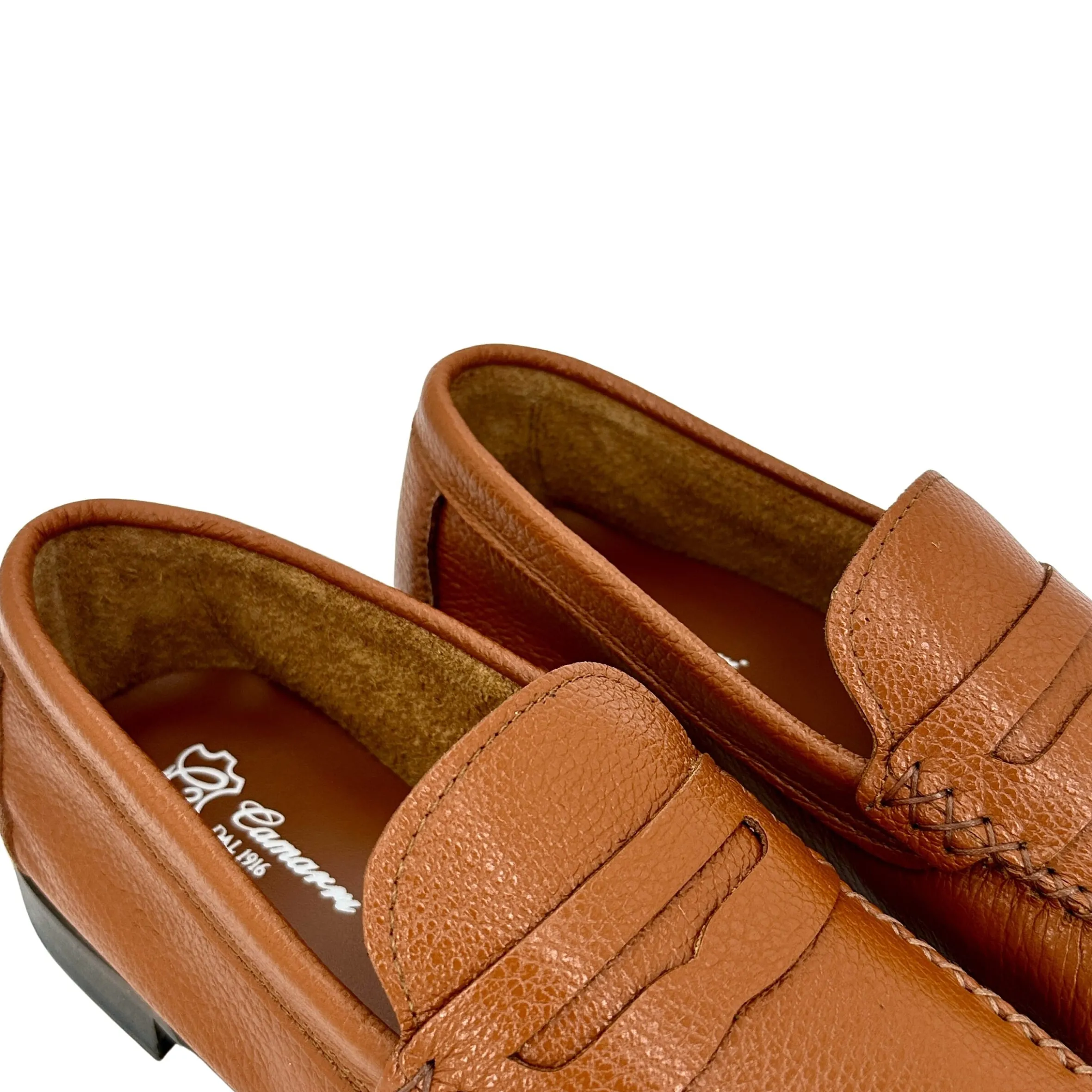 Scarpe di Maremma Mocassino Mod. College Sfoderato Cuoio*Uomo Mocassini