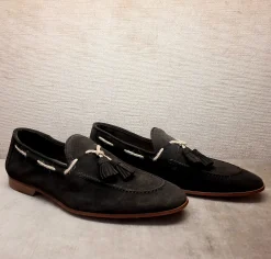 Scarpe di Maremma Mocassino Scamosciato Marrone*Uomo Mocassini