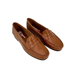 Scarpe di Maremma Mocassino Sfoderato Mod.College Cuoio*Donna Mocassini