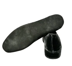 Scarpe di Maremma Pantofola In Velluto Grigio Antracite*Donna Ciabatte & Pantofole