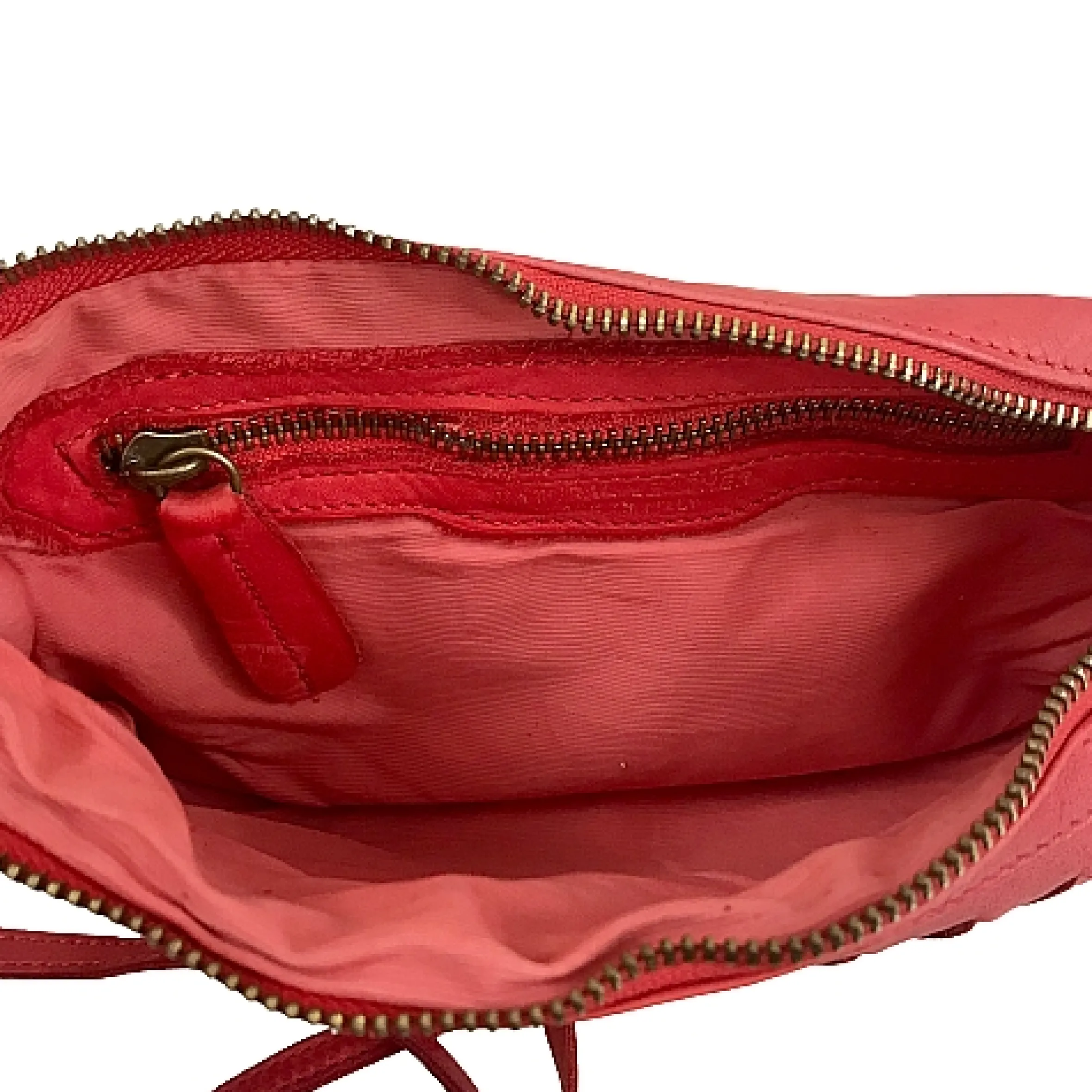 Scarpe di Maremma Piccola Borsa Intrecciata Rossa*Donna Borse Morbide