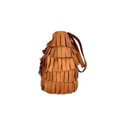 Scarpe di Maremma Piuma Shopper Con Frange*Donna Borse Morbide