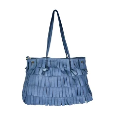 Scarpe di Maremma Piuma Shopper Con Frange*Donna Borse Morbide
