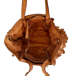 Scarpe di Maremma Piuma Shopper Con Frange*Donna Borse Morbide