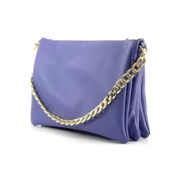 Scarpe di Maremma Pochette Artigianale In Pelle Con Tre Scomparti E Catena*Donna Borse Morbide