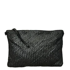 Scarpe di Maremma Pochette In Pelle Intrecciata Con Cinturino E Tracolla Big*Donna Borse Morbide