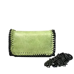 Scarpe di Maremma Pochette Verde*Donna Borse Morbide