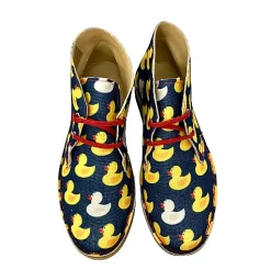 Scarpe di Maremma Polacchina Artigianale Papere* Tela Colorata