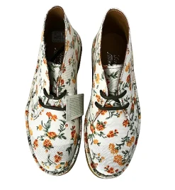Scarpe di Maremma Polacchina Fiorellini* Tela Colorata
