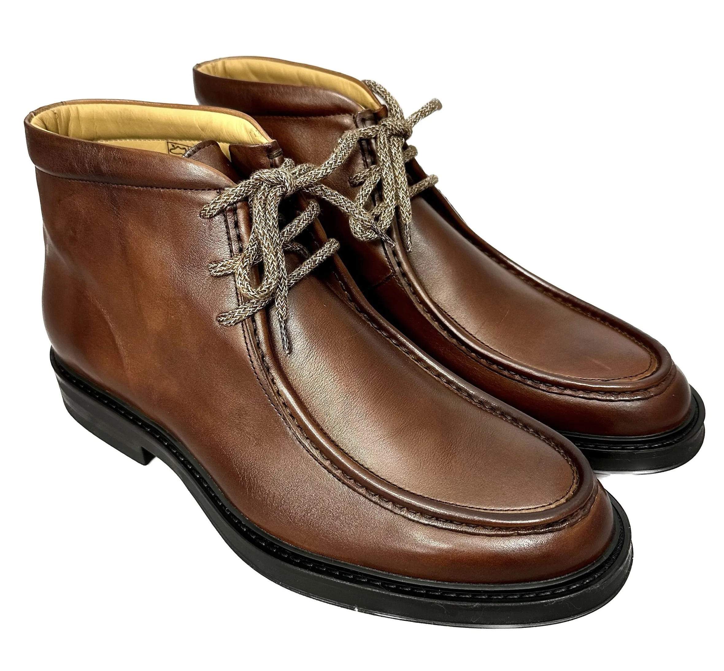 Scarpe di Maremma Polacco Artigianale Modello Ingegnere*Uomo Stivaletti