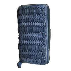 Scarpe di Maremma Portafoglio Artigianale In Pelle Intrecciata*Donna Portafogli