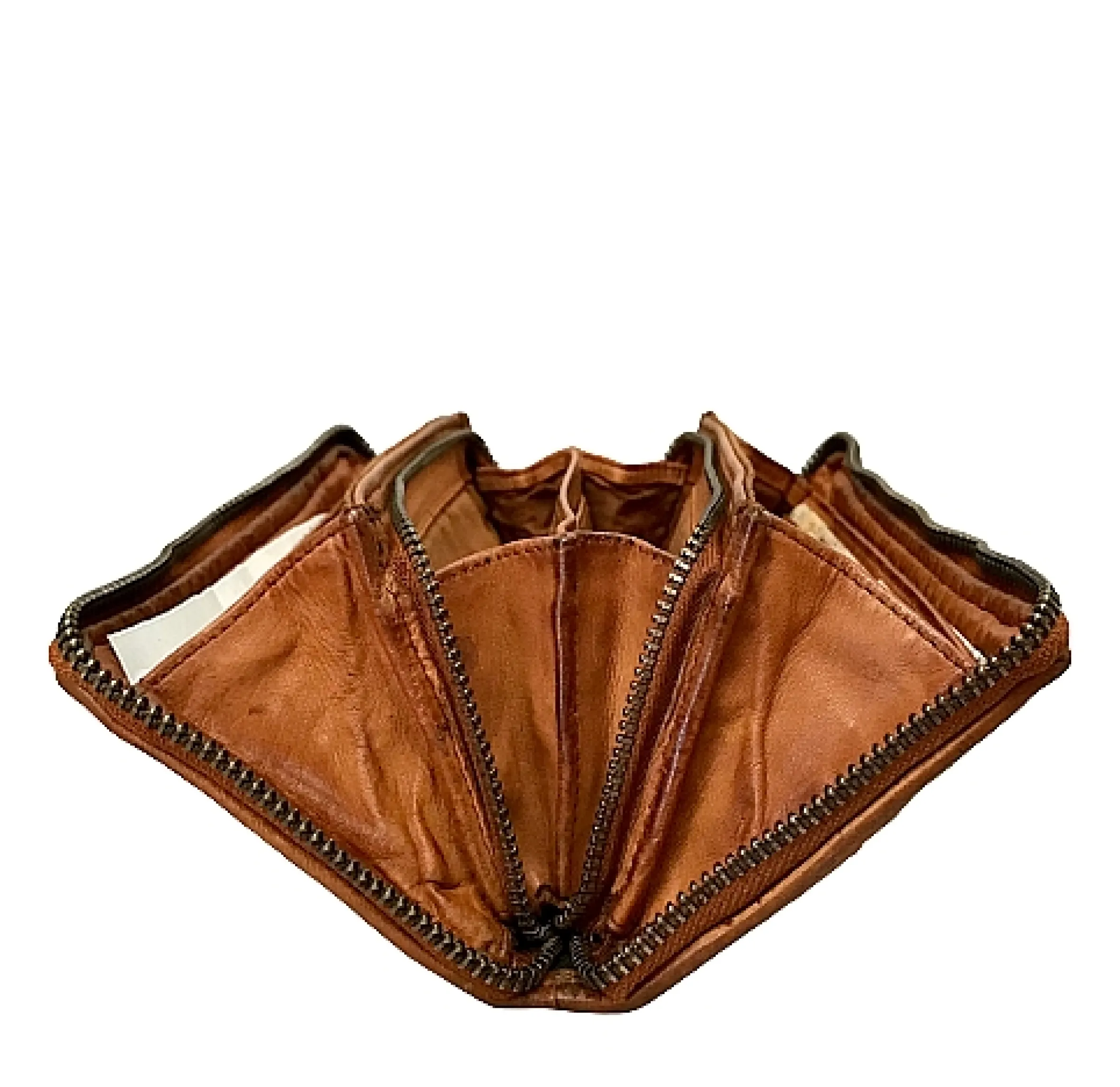 Scarpe di Maremma Portafoglio Artigianale In Pelle Intrecciata*Donna Portafogli
