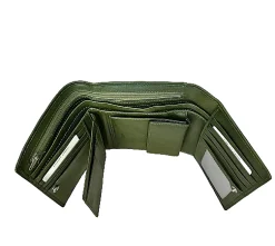 Scarpe di Maremma Portafoglio Classico Verde*Donna Portafogli