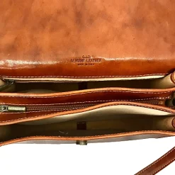 Scarpe di Maremma Postina Artigianale Con Tracolla M*Donna Borse Rigide