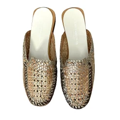 Scarpe di Maremma Sabot Artigianale In Pelle Intrecciata*Donna Mocassini
