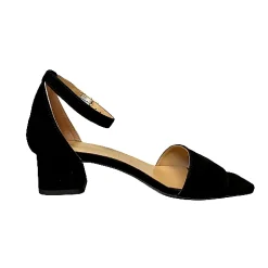 Scarpe di Maremma Sandalo Artigianale In Camoscio Nero*Donna Sandali & Ciabatte