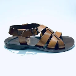 Scarpe di Maremma Sandalo Artigianale In Pelle Mod.C*Uomo Sandali & Ciabatte