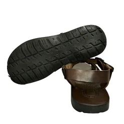 Scarpe di Maremma Sandalo Artigianale In Vacchetta Testa Di Moro Mod.20*Uomo Sandali & Ciabatte