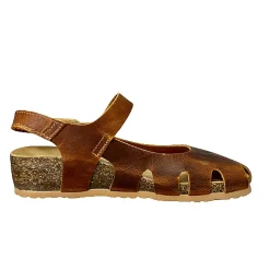 Scarpe di Maremma Sandalo Bionatura Chiuso In Punta In Pelle Oleata Albicocca*Donna Sandali & Ciabatte